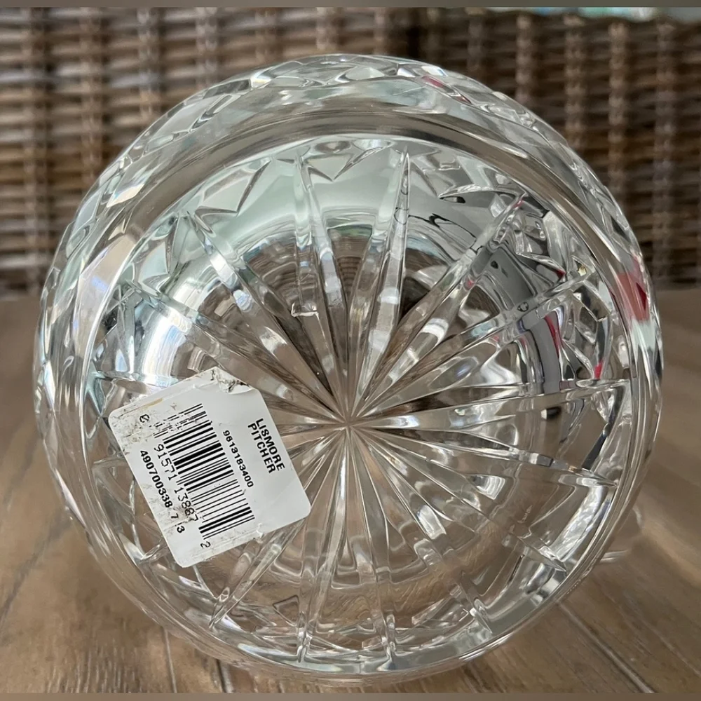 Waterford Lismore‎ Crystal 64oz Pitcher Vintage But New With Tags